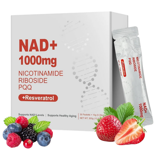 zooone NAD+1000mg LiquidPackets Supplement - PremiumNicotinamide Riboside &Resveratrolfor CellularEnergy